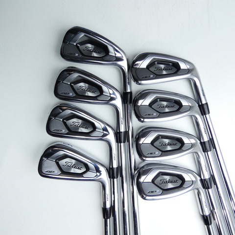 Used Titleist AP3 718 Iron Set / 3 - PW / Stiff Flex