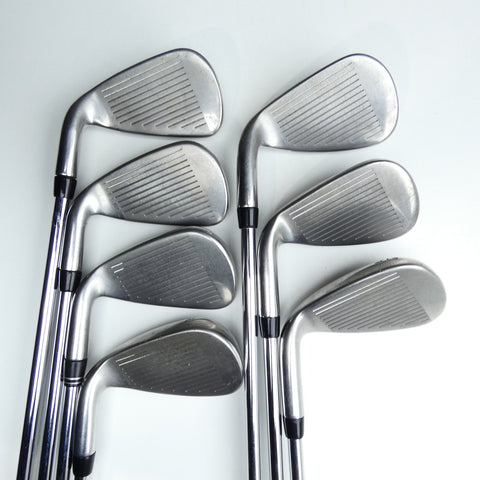 Used Callaway Rogue ST MAX Iron Set / 5 - PW + AW / Stiff Flex