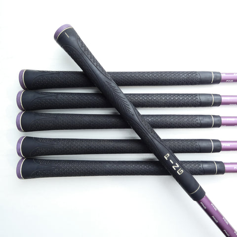 Used Ping Rhapsody 2008 Iron Set / 6 - SW / Ladies Flex