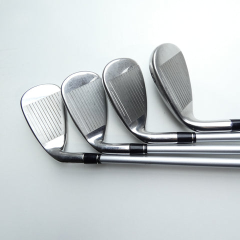 Used Callaway Solaire Gems Iron Set / 7 & 9 + PW & SW / Ladies Flex