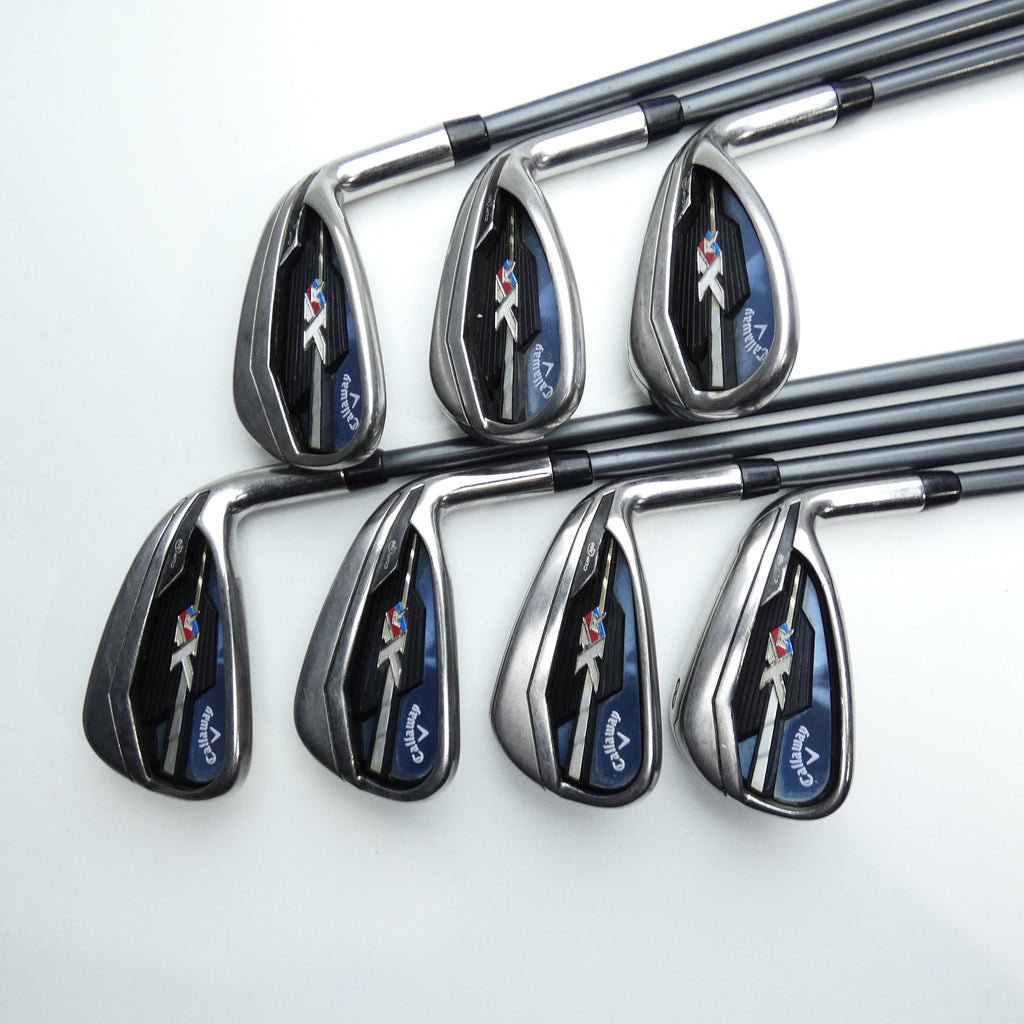 Used Callaway XR Iron Set / 5 - SW / Ladies Flex