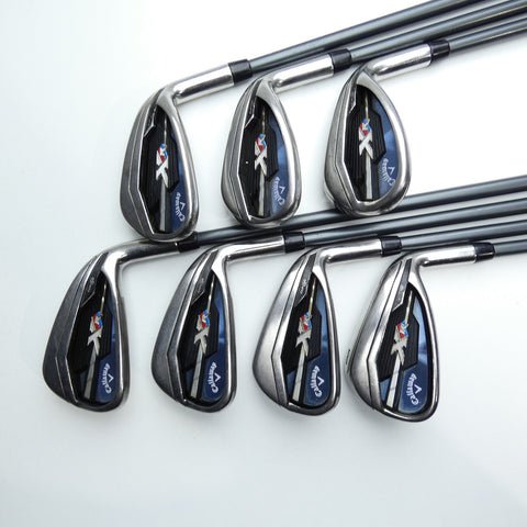 Used Callaway XR Iron Set / 5 - SW / Ladies Flex