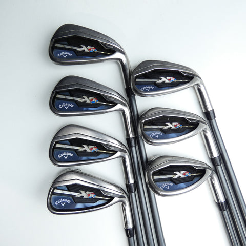 Used Callaway XR Iron Set / 5 - SW / Ladies Flex