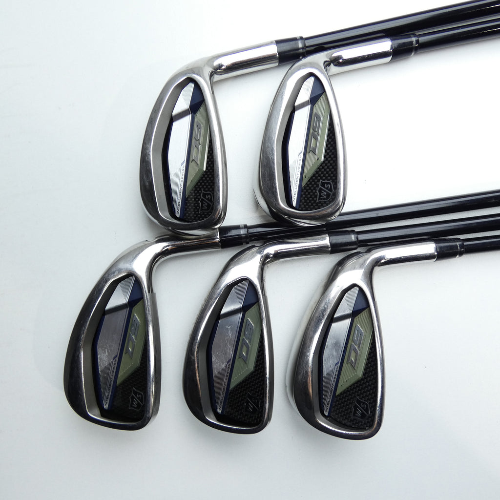 Used Wilson D9 Iron Set / 6 - PW / Regular Flex