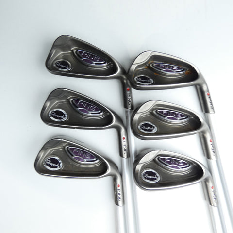 Used Ping Rhapsody 2008 Iron Set / 5 - PW / Ladies Flex