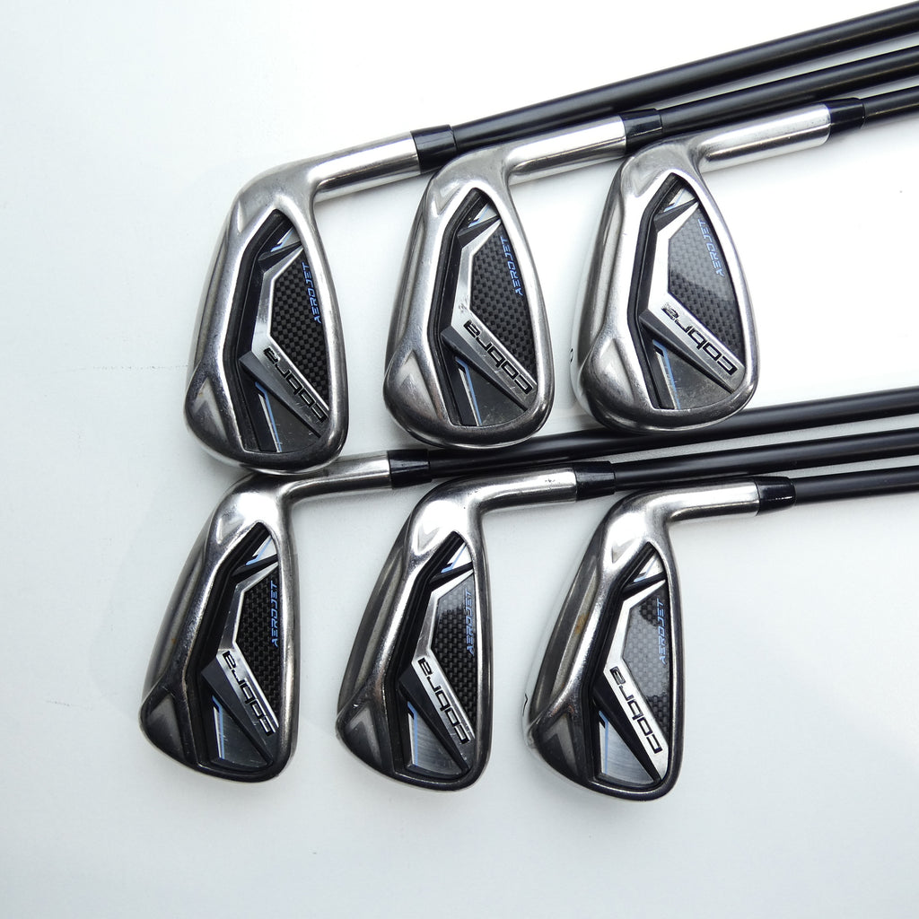 Used Cobra AeroJet Iron Set / 5 - PW / Ladies Flex