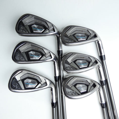 Used Callaway Rogue Iron Set / 6 - SW / A Flex