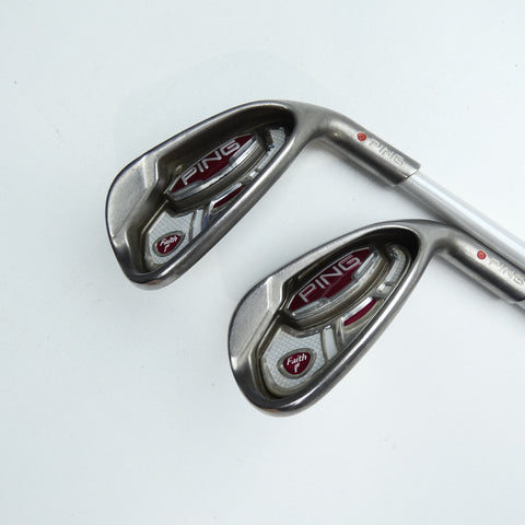 Used Ping Faith Iron Set / 7 - SW / Ladies Flex