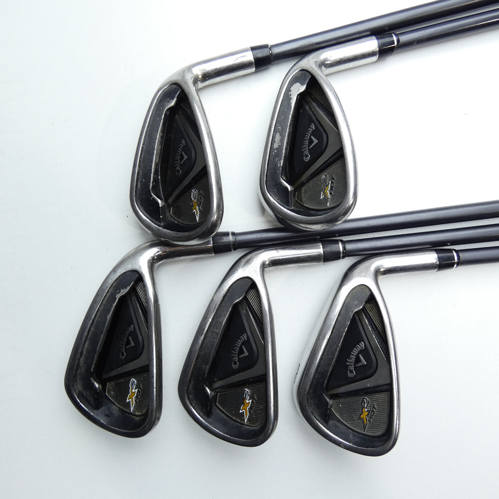 Used Callaway X2 Hot Iron Set / 6 - PW / A Flex