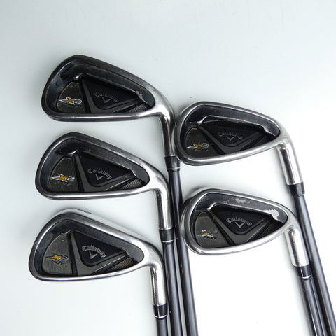Used Callaway X2 Hot Iron Set / 6 - PW / A Flex