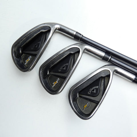 Used Callaway X2 Hot Iron Set / 6 - PW / A Flex