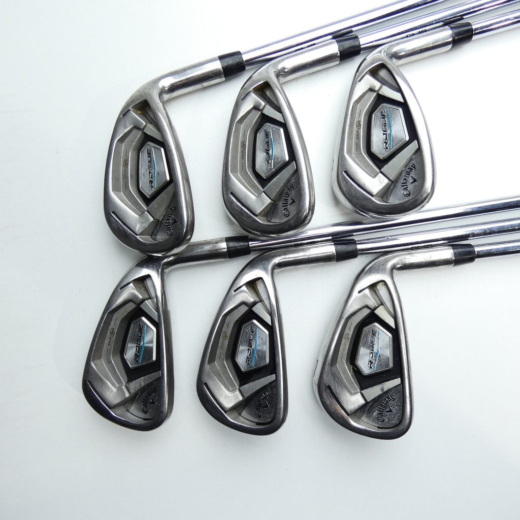 Used Callaway Rogue Iron Set / 5 - PW / Stiff Flex
