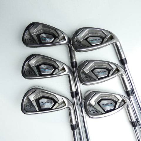 Used Callaway Rogue Iron Set / 5 - PW / Stiff Flex