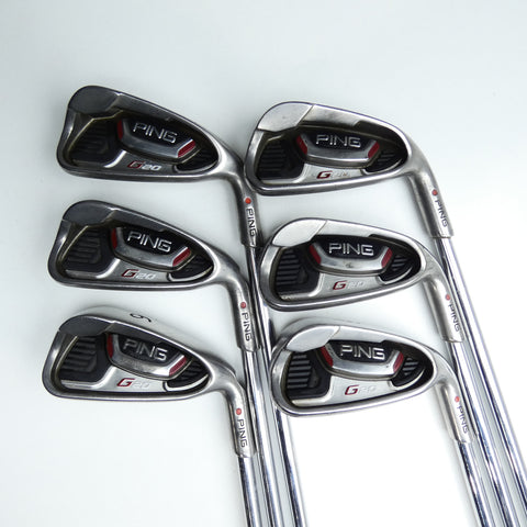 Used Ping G20 Iron Set / 4 - 9 IRON / Regular Flex