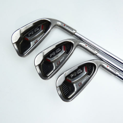 Used Ping G20 Iron Set / 4 - 9 IRON / Regular Flex
