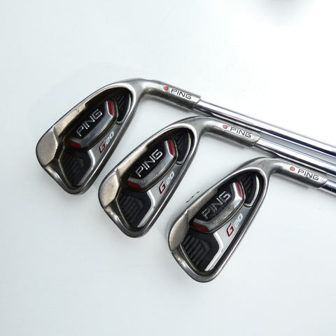 Used Ping G20 Iron Set / 4 - 9 IRON / Regular Flex