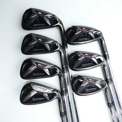 Used TaylorMade M2 2016 Iron Set / 5 - SW / Stiff Flex