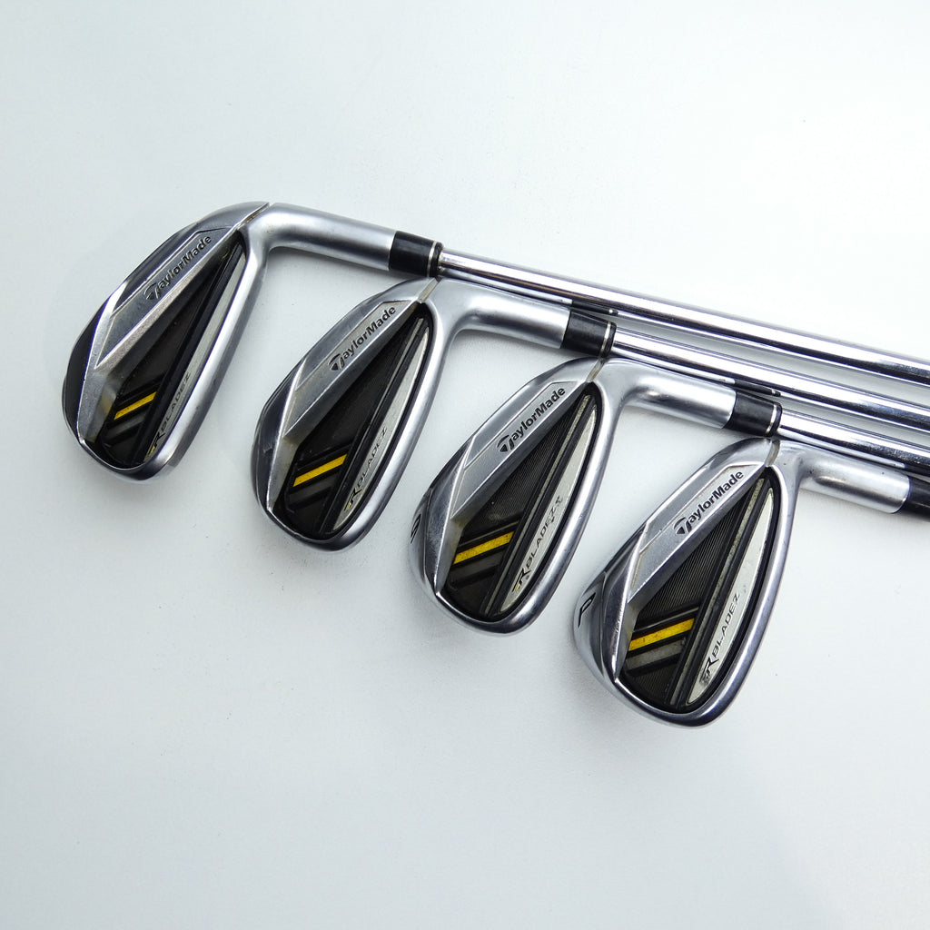 Used TaylorMade RocketBladez Iron Set / 7 - PW / Regular Flex