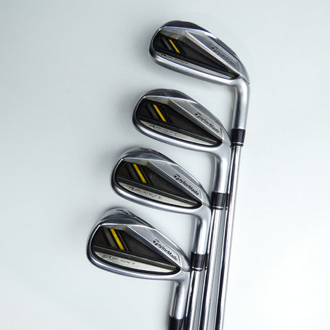 Used TaylorMade RocketBladez Iron Set / 7 - PW / Regular Flex