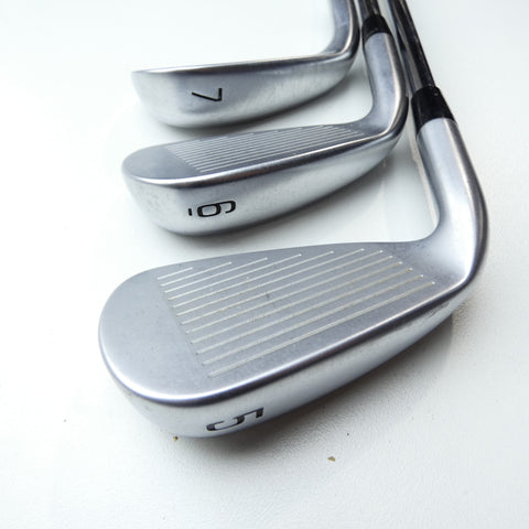 Used Mizuno JPX 921 Hot Metal Iron Set / 5 - PW / Stiff Flex