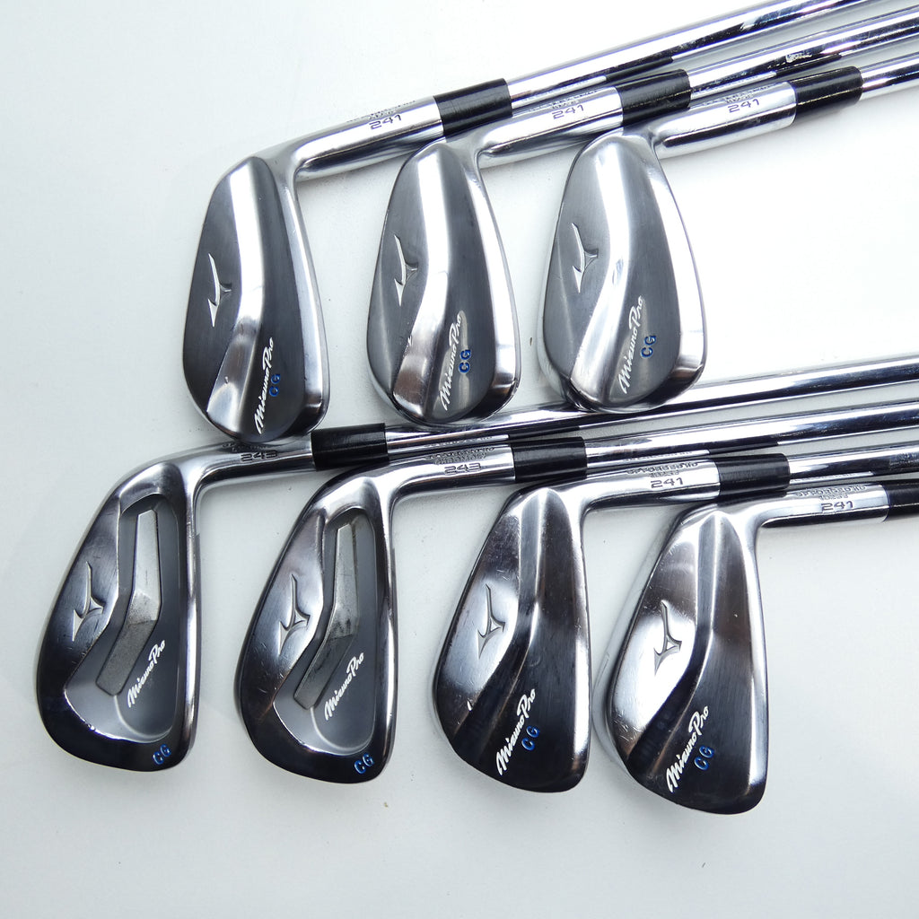 Used Mizuno Pro 243 & Pro 241 Iron Set / 4 - PW / X-Stiff Flex