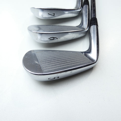 Used Mizuno MP-25 Iron Set / 5 - PW / Regular Flex