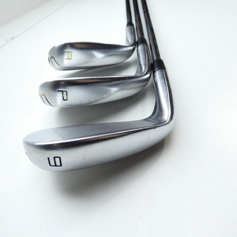 Used TaylorMade P790 2019 Iron Set / 5 - PW + AW / Stiff Flex
