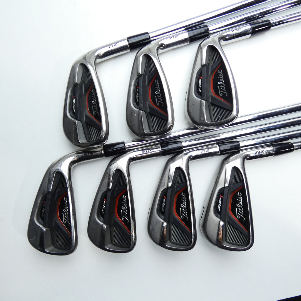 Used Titleist AP1 712 Iron Set / 4 - PW / Regular Flex