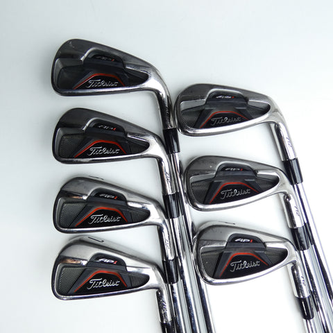 Used Titleist AP1 712 Iron Set / 4 - PW / Regular Flex