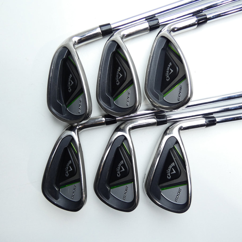 Used Callaway Edge Iron Set / 6 - SW / Regular Flex