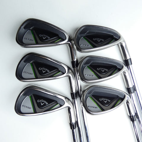 Used Callaway Edge Iron Set / 6 - SW / Regular Flex