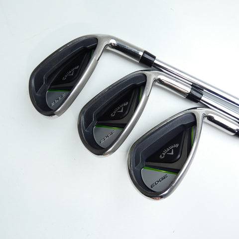 Used Callaway Edge Iron Set / 6 - SW / Regular Flex