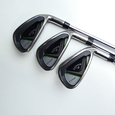 Used Callaway Edge Iron Set / 6 - SW / Regular Flex