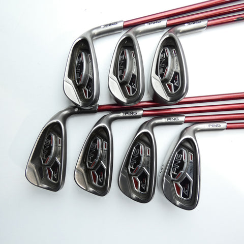 Used Ping K15 Iron Set / 6 - SW + AW / Soft Regular Flex