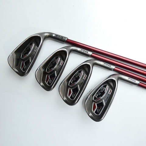 Used Ping K15 Iron Set / 6 - SW + AW / Soft Regular Flex