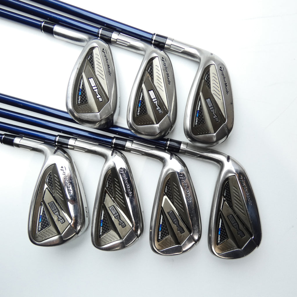 Used TaylorMade Sim2 Max Iron Set / 5 - SW / Regular Flex / Left-Handed