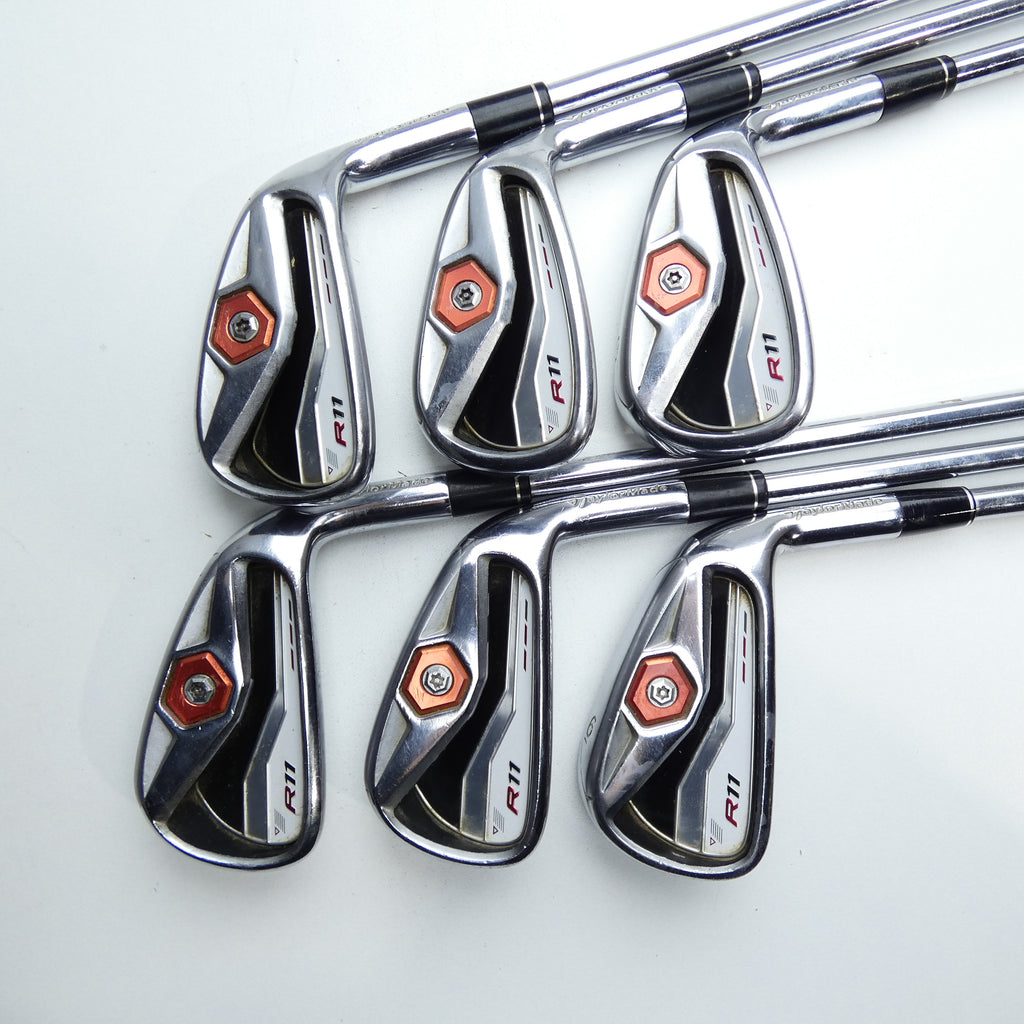 Used TaylorMade R11 Iron Set / 4 - 9 IRON / Stiff Flex