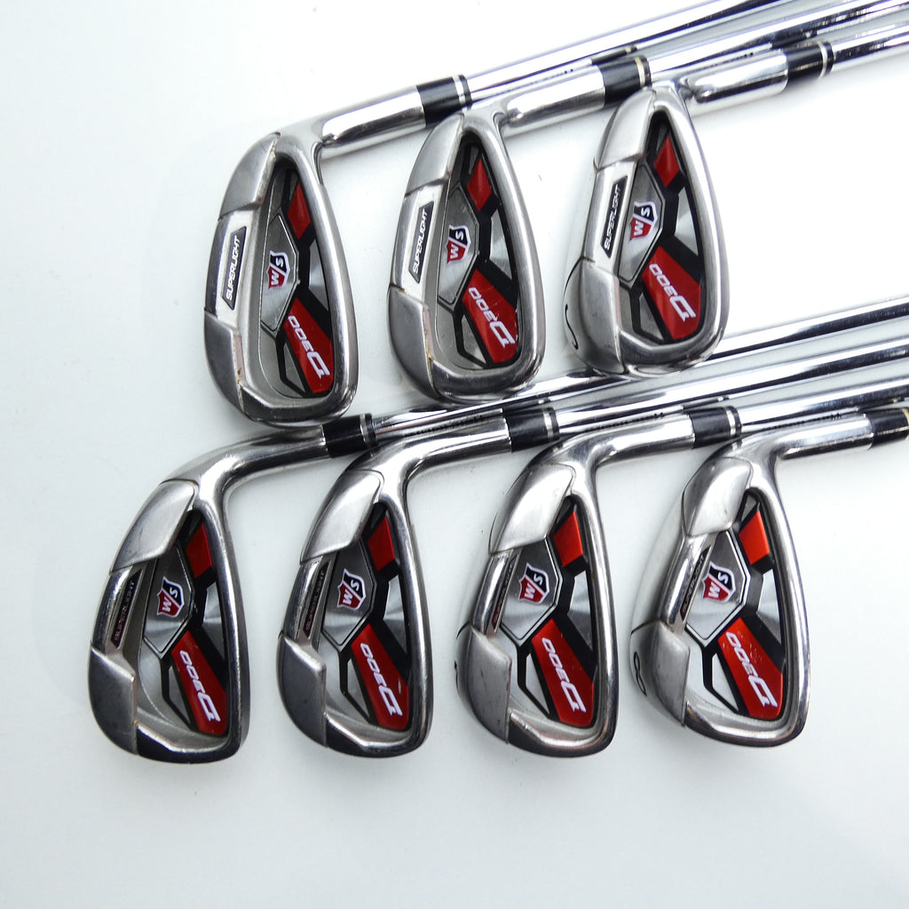 Used Wilson D300 Iron Set / 5 - SW / Regular Flex