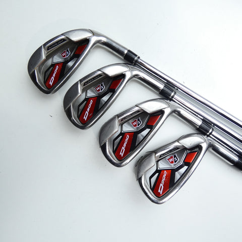 Used Wilson D300 Iron Set / 5 - SW / Regular Flex