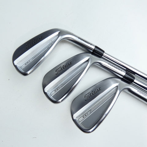 Used Titleist T100 2023 Iron Set / 4 - PW / Stiff Flex
