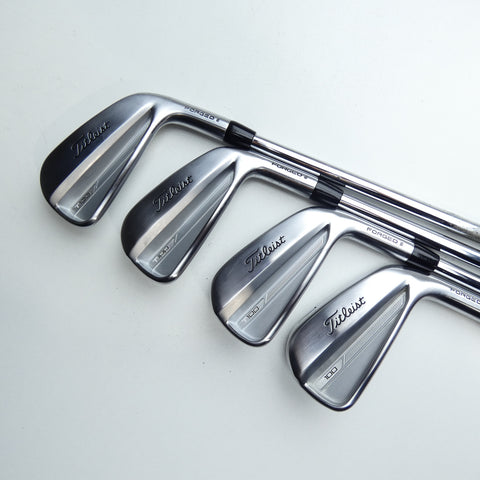Used Titleist T100 2023 Iron Set / 4 - PW / Stiff Flex