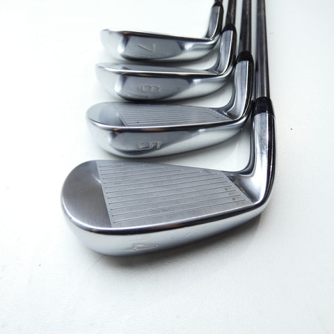 Used Mizuno Pro 243 Iron Set / 4 - PW / Stiff Flex