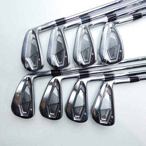 Used Srixon ZXi5 Iron Set / 4 - PW + AW / Stiff Flex