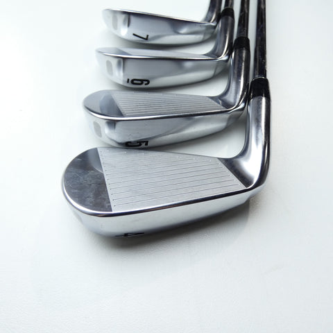 Used Srixon ZXi5 Iron Set / 4 - PW + AW / Stiff Flex
