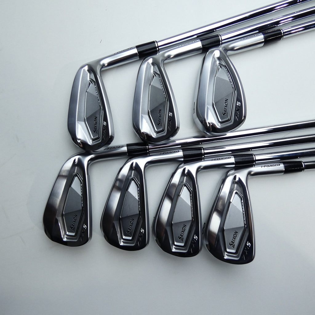 Used Srixon ZXi5 Iron Set / 5 - PW + AW / Stiff Flex