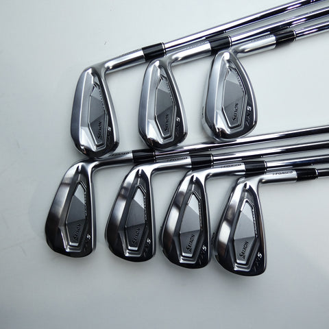 Used Srixon ZXi5 Iron Set / 5 - PW + AW / Stiff Flex