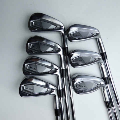Used Srixon ZXi5 Iron Set / 5 - PW + AW / Stiff Flex