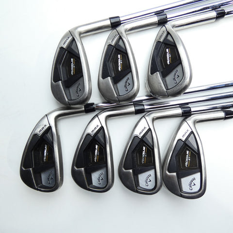 Used Callaway Rogue ST MAX Iron Set / 5 - SW / Regular Flex