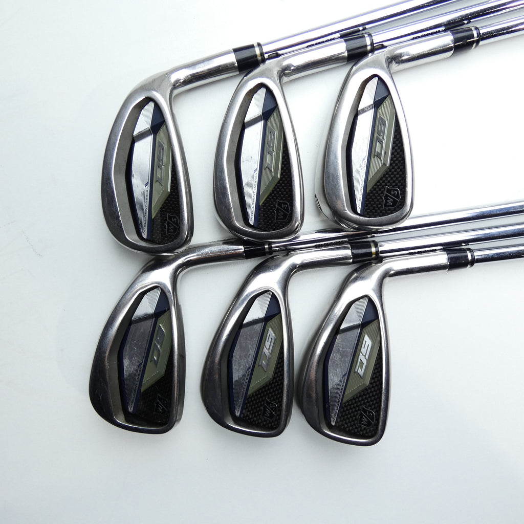 Used Wilson D9 Iron Set / 5 - PW / Regular Flex