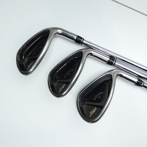 Used Callaway X2 Hot Iron Set / 6 - SW + AW / Regular Flex